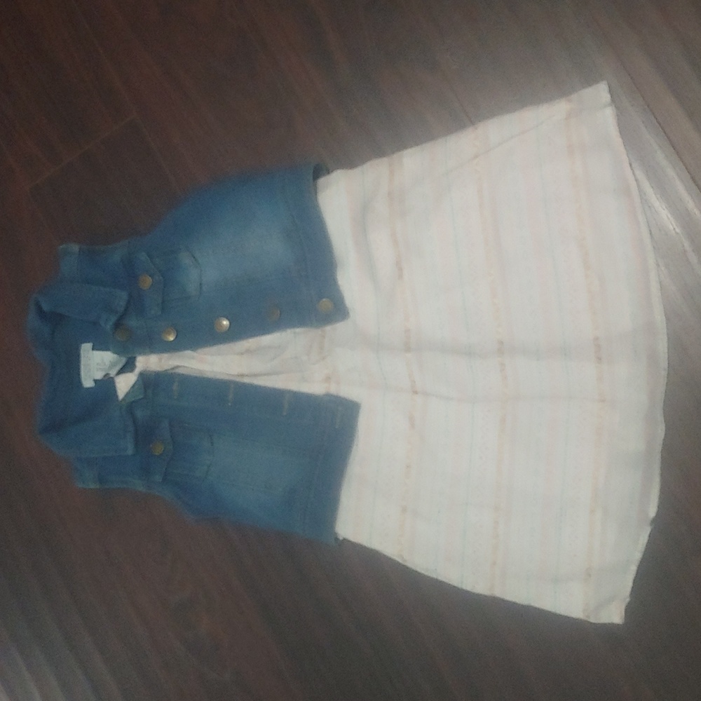 Rachel Zoe dress with Jean vest